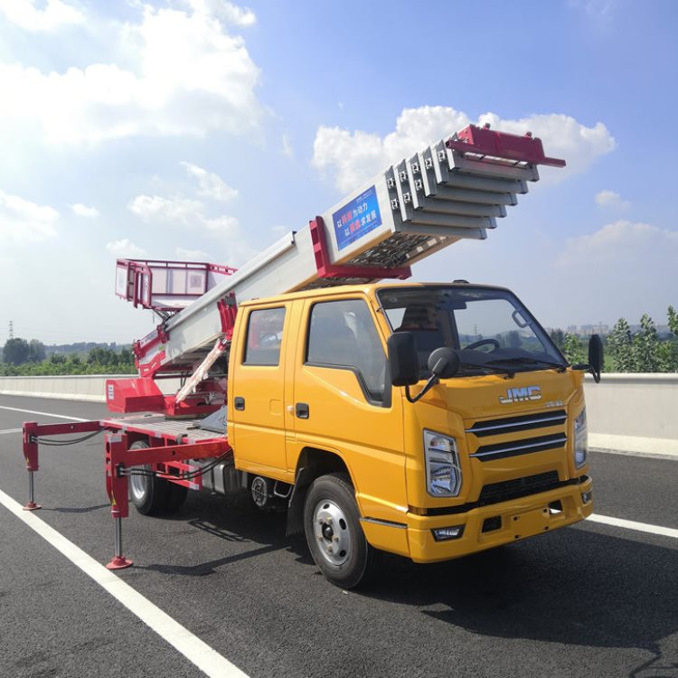 胶州出租云梯车电话 水泥上楼